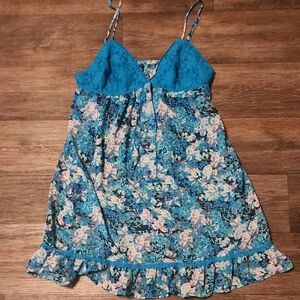 Ambrielle Lingerie Sheer Nightgown - Size Large